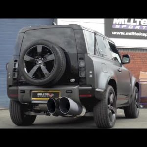 Land Rover Defender V8 Exhaust System and Sound By Milltek Sport