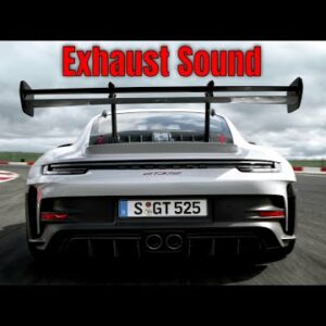 New 2023 Porsche 911 GT3 RS Exhaust Sound