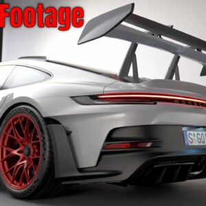 New 2023 Porsche 911 GT3 RS Studio Footage In Detail