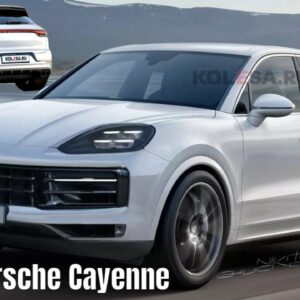 New 2023 Porsche Cayenne Rendered