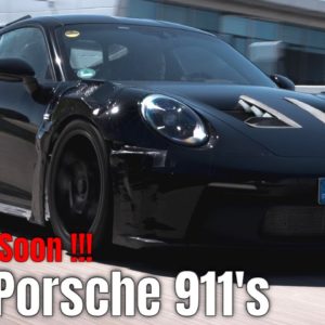 New Porsche 911 GT3 RS, Safari, ST, and Turbo S E Hybrid Testing