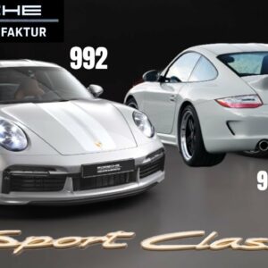Porsche 911 Sport Classic 997.2 and 992