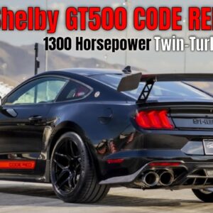Ford Mustang Shelby GT500 CODE RED Twin Turbo Limited Production Edition