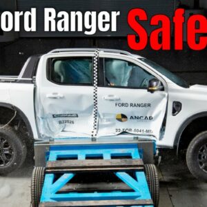 2022 Ford Ranger Pickup Truck Safety Test