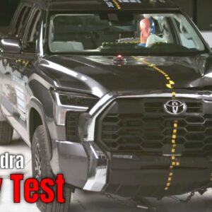 2022 Toyota Tundra Crew Cab Safety Test