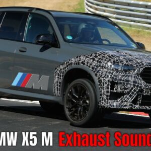 2023 BMW X5 M Facelift Exhaust Sound