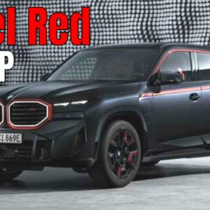 2023 BMW XM Label Red 735HP SUV and Colors