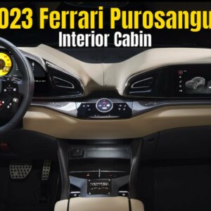 2023 Ferrari Purosangue Super SUV Interior Cabin