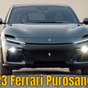 2023 Ferrari Purosangue Super SUV Revealed