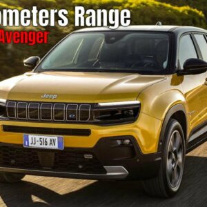 2023 Jeep Avenger With Electric Range of 400 Kilometers