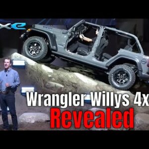 2023 Jeep Wrangler Willys 4xe Revealed