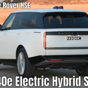 2023 Range Rover HSE P440e Electric Hybrid SWB