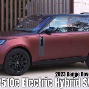 2023 Range Rover SV P510e Electric Hybrid SWB