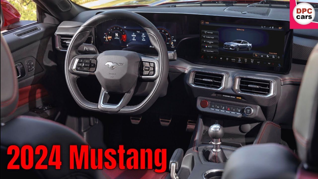 2024 Ford Mustang Interior Cabin 4e6LQG0AVbo 
