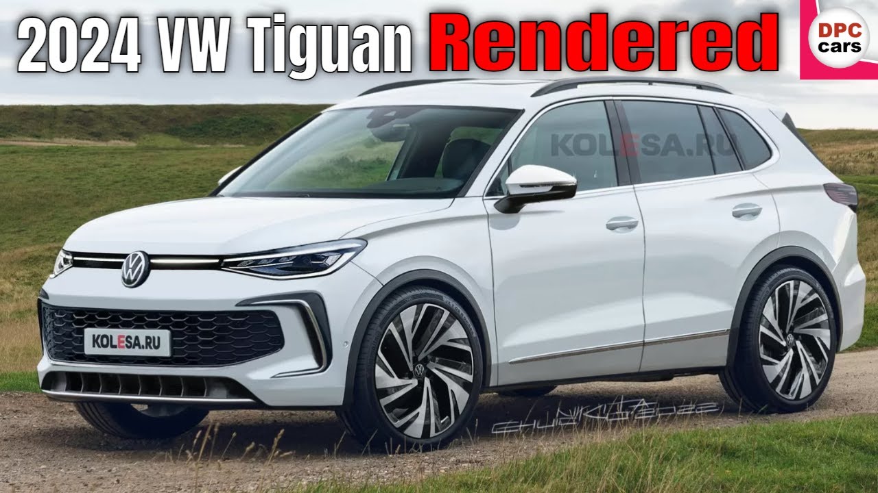 2024 VW Tiguan Rendered as a New Hybrid Volkswagen SUV