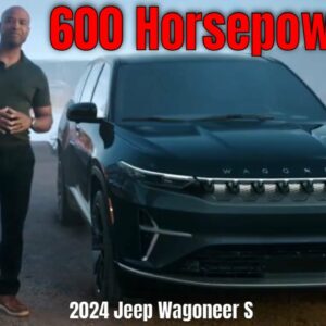 600 Horsepower 2024 Jeep Wagoneer S Electric SUV