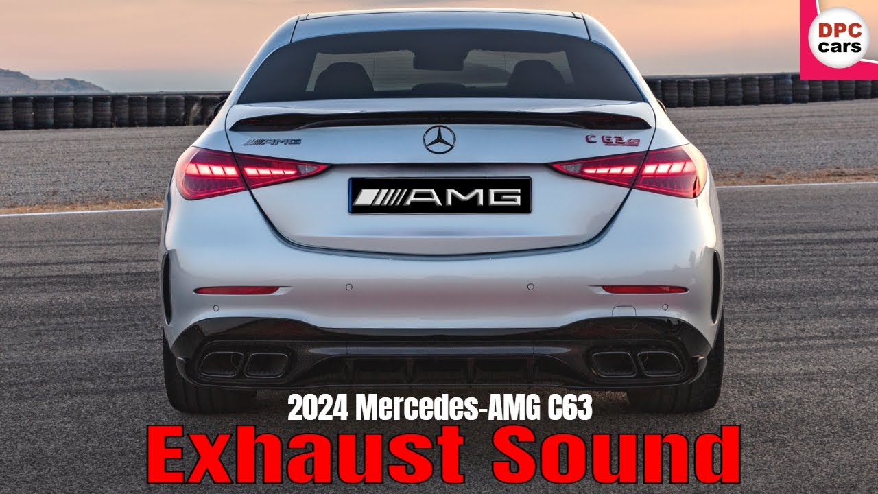 2024 Mercedes AMG C63 S E Performance Four Cylinder Engine Official