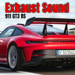 Exhaust Sound Guards Red 2023 Porsche 911 GT3 RS