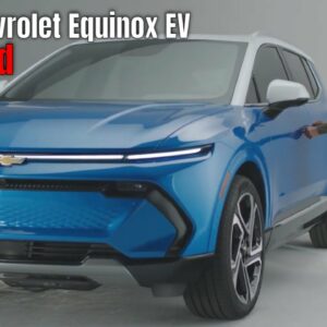 New 2024 Chevrolet Equinox EV Electric Revealed