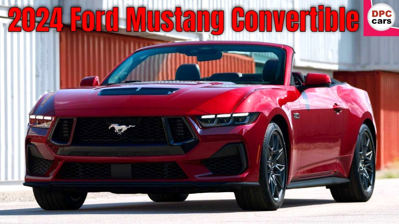 New 2024 Ford Mustang Convertible