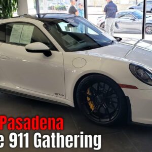 Porsche 911 Gathering Event At Rusnak Pasadena