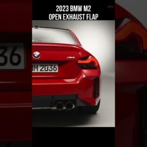 2023 BMW M2 Open and Closed Flap Exhaust Sound