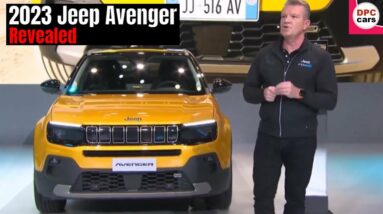 2023 Jeep Avenger Revealed at Paris Motor Show