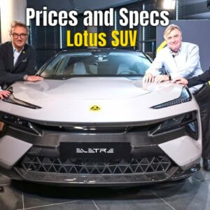 2023 Lotus Eletre Hyper SUV Prices and Specs