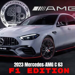 2023 Mercedes AMG C 63 S E Performance F1 Edition