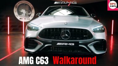 2023 Mercedes-AMG C63 S E-Performance Hybrid Sedan Walkaround