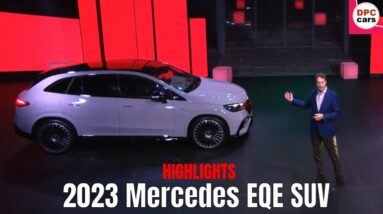 2023 Mercedes EQE SUV Reveal Highlights