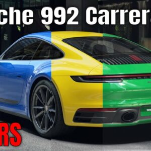 2023 Porsche 911 992 Carrera T Colors