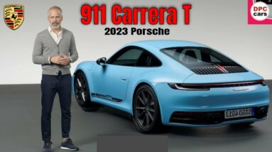2023 Porsche 911 992 Carrera T Revealed With Manual Transmission