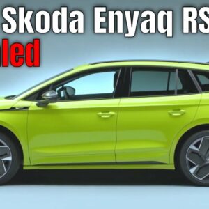 2023 Skoda Enyaq RS iV Revealed