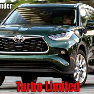 2023 Toyota Highlander Turbo Limited Price and Specs