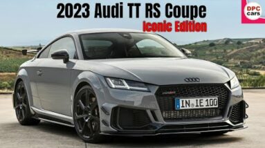 2023 Audi TT RS Coupe Iconic Edition With Five Cylinder Turbo Exhaust Sound
