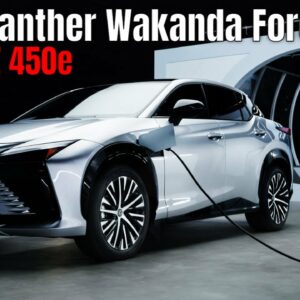 Black Panther Wakanda Forever Lexus RZ 450e Trailer