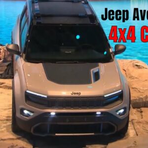 Jeep Avenger 4x4 Concept Revealed at Paris Motor Show
