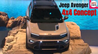 Jeep Avenger 4x4 Concept Revealed at Paris Motor Show