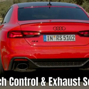 Launch Control and Exhaust Sound 2023 Audi RS 5 Coupé with competition plus package