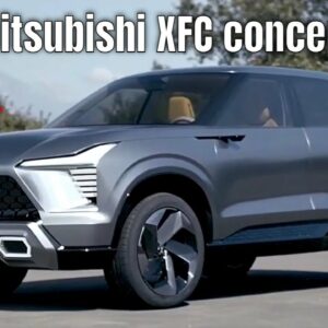 Mitsubishi XFC concept SUV Revealed