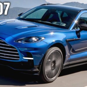 New 2023 Aston Martin DBX707 SUV in Plasma Blue