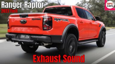New 2023 Ford Ranger Raptor Truck Active Valve Exhaust Sound