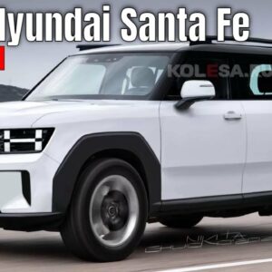 New 2024 Hyundai Santa Fe Rendered