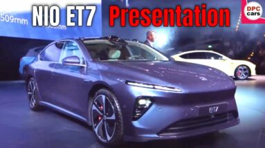 NIO ET7 Electric Car Luxury Sedan Presentation