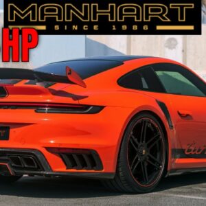 Porsche 911 Turbo S By Manhart With 822 Horsepower