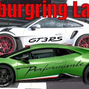 Porsche 992 GT3 RS vs Lamborghini Huracan Performante Nurburgring Lap