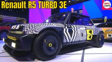 Renault R5 TURBO 3E at Paris Motor Show