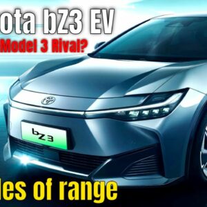 Toyota bZ3 Debuts In China To Rival Tesla Model 3