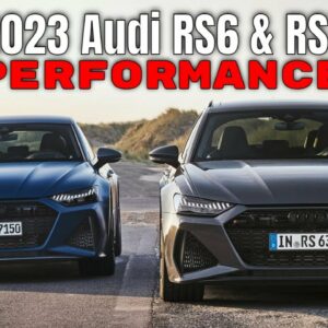 2023 Audi RS6 Avant Performance and RS7 Sportback Performance Revealed